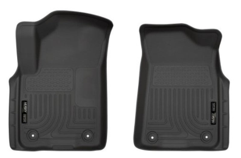 Husky Liners 19-21 Infiniti QX80 / 19-21 Nissan Armada X-act Contour Series Front Floor Liners Black