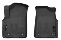 Thumbnail for Husky Liners 19-21 Infiniti QX80 / 19-21 Nissan Armada X-act Contour Series Front Floor Liners Black