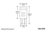 Thumbnail for Diode Dynamics 194 LED Bulb HP5 - Red (five)