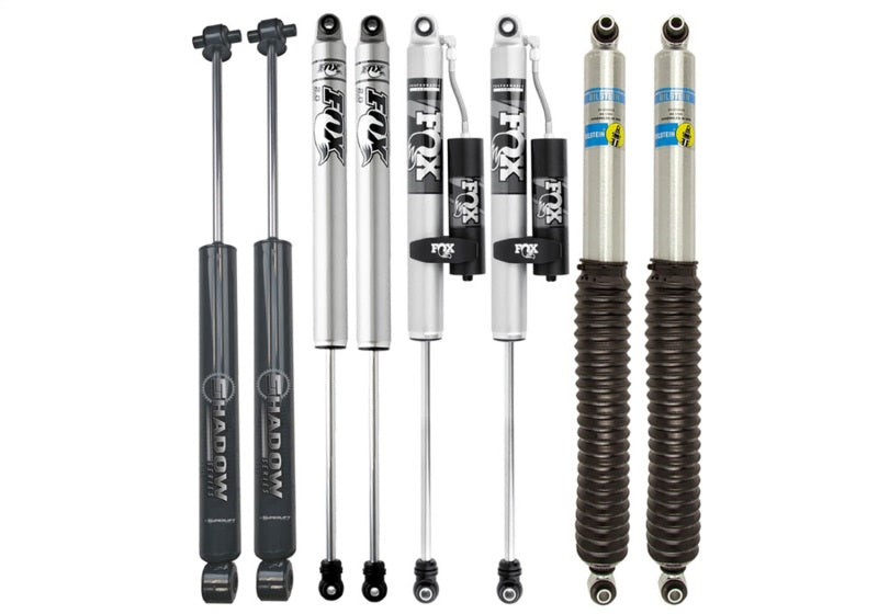 Superlift 07-18 Jeep Wrangler JK 4in Long Arm Kit - Fox RES Shocks