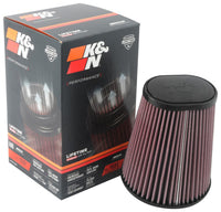 Thumbnail for K&N Universal Clamp-On Air Filter 3-1/2in 10 Degree Flange 5-3/4in B 4-1/2in x 3-1/4in T 7in H