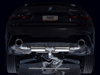 Thumbnail for AWE 19-23 BMW 330i / 21-23 BMW 430i Base G2X Touring Axle Back Exhaust - Chrome Silver