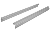 Thumbnail for Thule Extension Tracks for TracRac Sliding Utility Rack (4ft. / 2 Pack) - Silver