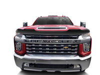 Thumbnail for AVS 20-22 Chevrolet Silverado 2500 / 3500 HD Bugflector II High Profile Hood Shield - Smoke