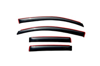 Thumbnail for AVS 07-12 Dodge Caliber Ventvisor In-Channel Front & Rear Window Deflectors 4pc - Smoke