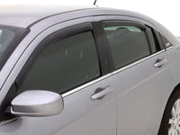 Thumbnail for AVS 07-10 Chrysler Sebring Ventvisor In-Channel Front & Rear Window Deflectors 4pc - Smoke