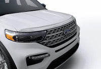 Thumbnail for AVS 20-22 Ford Explorer (Excl. Vehicles w/Hood Lettering) Aeroskin Low Profile Hood Shield - Chrome