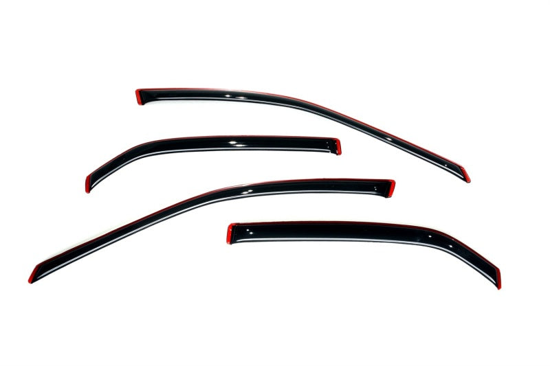 AVS 98-02 Honda Accord Ventvisor In-Channel Front & Rear Window Deflectors 4pc - Smoke