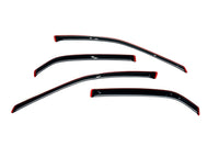 Thumbnail for AVS 98-02 Honda Accord Ventvisor In-Channel Front & Rear Window Deflectors 4pc - Smoke