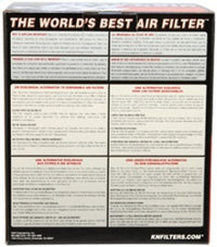 Thumbnail for K&N Filter Universal Rubber Filter 4in Flg 6 17/32in OD 8 21/32in H