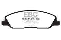 Thumbnail for EBC 10-14 Ford Mustang 3.7 Greenstuff Front Brake Pads