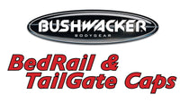 Thumbnail for Bushwacker 94-03 Chevy S10 Fleetside Bed Rail Caps 73.1in Bed Does Not Fit Flareside - Black