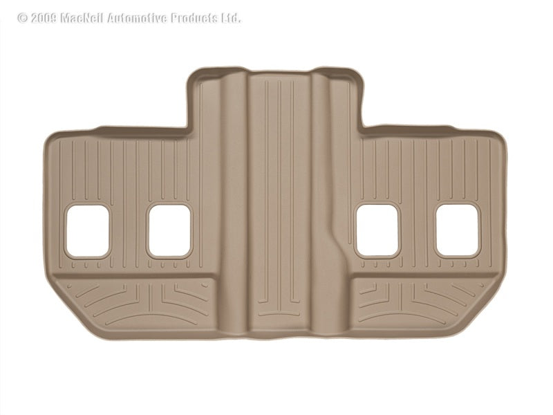 WeatherTech 07-13 Cadillac Escalade ESV Rear FloorLiner - Tan