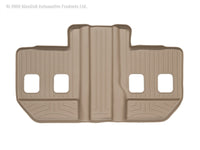 Thumbnail for WeatherTech 07-13 Cadillac Escalade ESV Rear FloorLiner - Tan