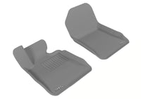 Thumbnail for 3D MAXpider 2007-2013 BMW 3 Series E93 Kagu 1st Row Floormat - Gray