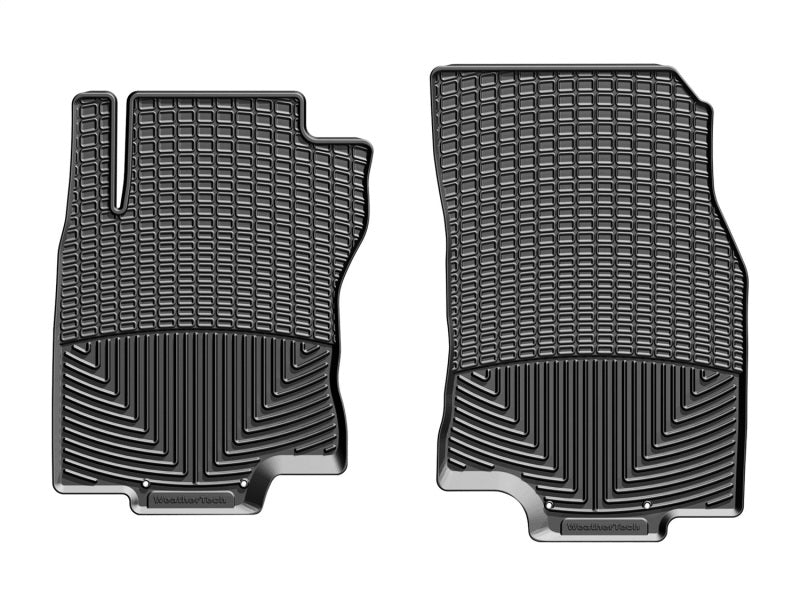 WeatherTech 2014+ Nissan Rogue (Also Fits Hybrid) Front Rubber Mats - Black