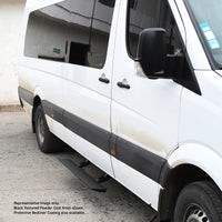 Thumbnail for RealTruck 13-18 Mercedes-Benz Sprinter 25/3500 Van 3dr VoltStep Electric Running Board Kit - Tex Blk