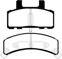 Thumbnail for EBC 97-99 Cadillac Deville 4.6 (Rear Drums) Greenstuff Front Brake Pads