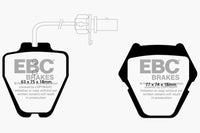 Thumbnail for EBC 02-05 Volkswagen Passat 4.0 (8 Pad Set) Greenstuff Front Brake Pads