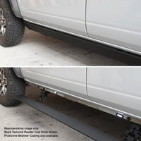 Thumbnail for RealTruck 21-24 Ford Bronco 4dr VoltStep Electric Running Board Kit (No Drill) - Bedliner Coating