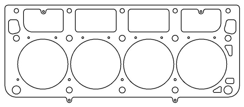 Cometic GM LS1 (w/M.I.D. Sleeves) 3.910 inch Bore .040 inch MLS Headgasket