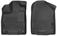 Thumbnail for Husky Liners 2016 Honda Pilot WeatherBeater Front Black Floor Liners