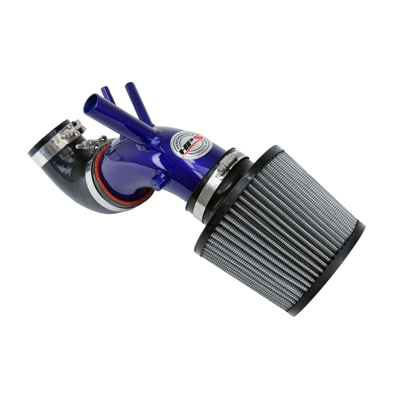 HPS Shortram Air Intake Kit 13-14 Hyundai Genesis Coupe 2.0T Turbo, Blue