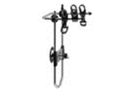 Thumbnail for Thule Spare Me PRO - Spare Tire-Mounted Hanging Bike Rack (Fits STD & OS Tires/2 Bikes) - Silver/Blk