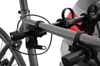 Thumbnail for Thule Gateway Pro 3 Hanging-Style Trunk Bike Rack w/Anti-Sway Cages (Up to 3 Bikes) - Black