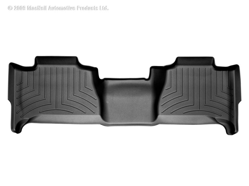 WeatherTech 07-13 Cadillac Escalade Rear FloorLiner - Black