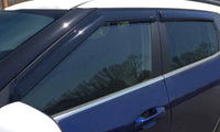 Thumbnail for AVS 21-22 Kia Seltos Ventvisor Outside Mount Window Deflectors 4pc - Smoke