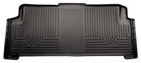 Thumbnail for Husky Liners 08-12 Chrysler Town Country/Dodge Grand Caravan WeatherBeater 2nd Row Black Floor Liner