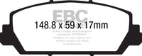 Thumbnail for EBC 12+ Acura RDX 3.5 Greenstuff Front Brake Pads