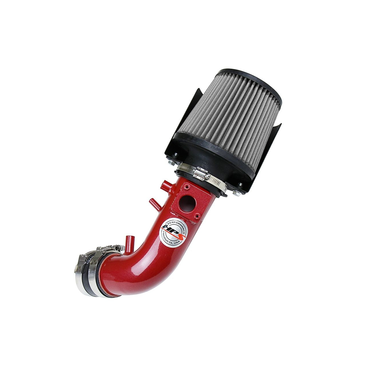 HPS Shortram Air Intake 2007-2009 Honda CR-V 2.4L, Includes Heat Shield, Red