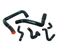 Thumbnail for Mishimoto 86-93 Ford Mustang Black Silicone Hose Kit