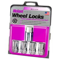 Thumbnail for McGard Wheel Lock Nut Set - 4pk. (Cone Seat) 1/2-20 / 3/4 & 13/16 Dual Hex / 1.66in. Length - Chrome