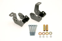 Thumbnail for BMR 82-02 3rd Gen F-Body Bolt-On Control Arm Relocation Brackets - Black Hammertone