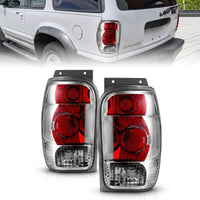 Thumbnail for ANZO 1998-2001 Ford Explorer Taillights Chrome