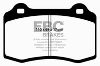 Thumbnail for EBC 96-03 Alfa Romeo GTV 3.0 (Brembo) Greenstuff Front Brake Pads