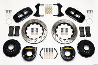 Thumbnail for Wilwood AERO4 Rear P-Brake Kit 14.00in Drilled 2005-2014 Mustang