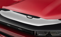 Thumbnail for AVS 16-18 Chevy Silverado 1500 High Profile Bugflector II Hood Shield - Smoke