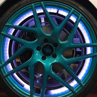 Thumbnail for Oracle LED Illuminated Wheel Rings - White SEE WARRANTY