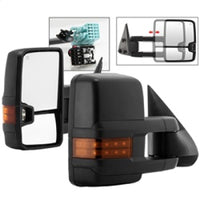 Thumbnail for xTune Chevy Silverado 03-06 G2 Heated Amber LED Signal Telescoping Mirrors MIR-CS03S-G2-PWH-AM-SET