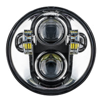 Thumbnail for Oracle 5.75in 40W Replacement LED Headlight - Chrome SEE WARRANTY