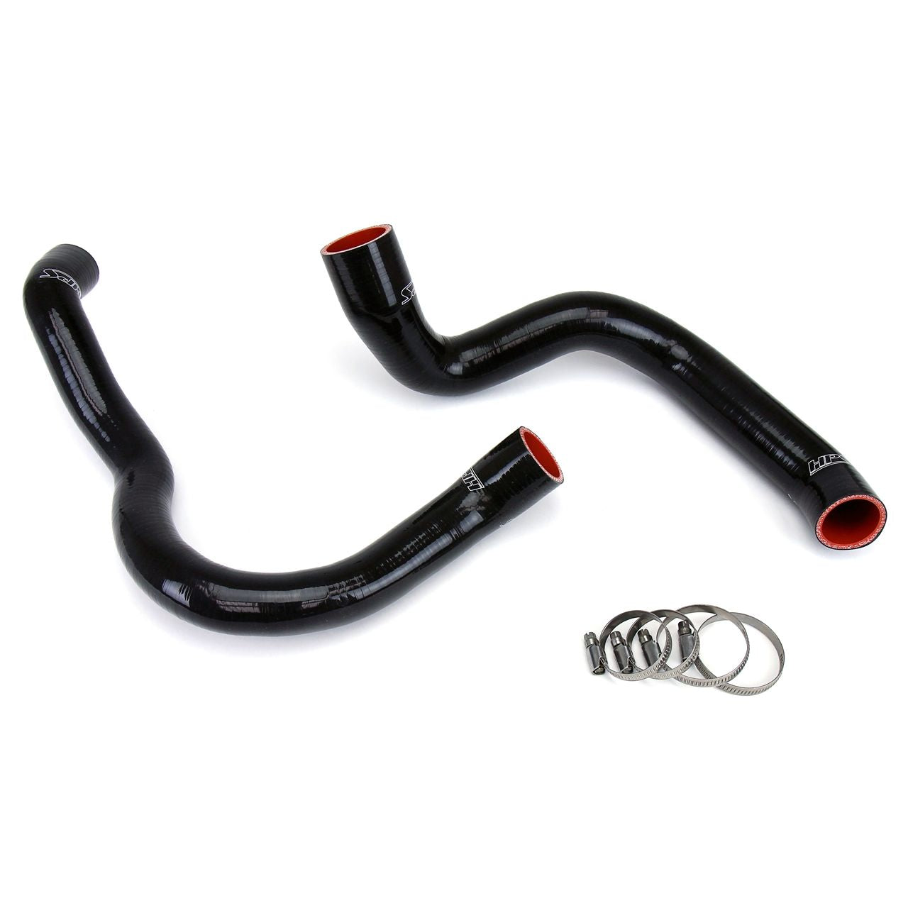 HPS Black Reinforced Silicone Radiator Hose Kit Coolant for Jeep 91-01 Cherokee XJ 4.0L