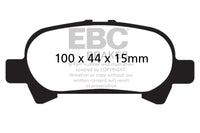 Thumbnail for EBC 00-04 Toyota Avalon 3.0 Greenstuff Rear Brake Pads