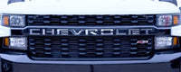 Thumbnail for Putco 2020 Chevy Silverado HD - Grille Letters - Stainless Steel Chevrolet Letters