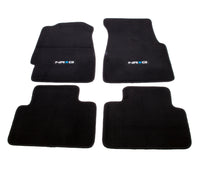 Thumbnail for NRG Floor Mats - 92-95 Honda Civic 2DR (NRG Logo) - 4pc.