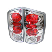 Thumbnail for Spyder Dodge Ram 02-06 1500/Ram 2500/3500 03-06 Euro Style Tail Lights Chrome ALT-YD-DRAM02-C