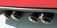 Thumbnail for Corsa 2006-2013 Chevrolet Corvette C6 Z06 7.0L V8 Polished Sport Axle-Back Exhaust